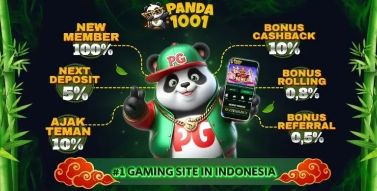 Register and Login on Link PANDA1001 Indonesia's Best Online Gaming Site