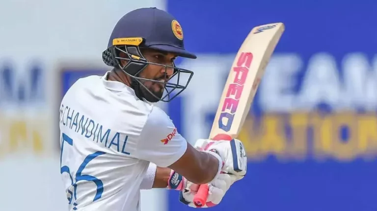 The playing career of Dinesh Chandimal