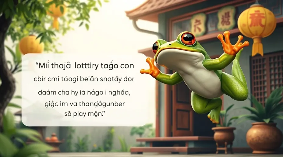 What number should you bet on if you dream of a frog jumping into your house - Dream interpretation and lucky numbers