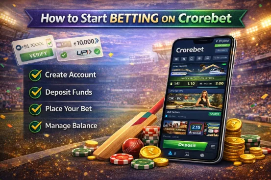 How to Start Betting on Crorebet A Simple Guide for New Users